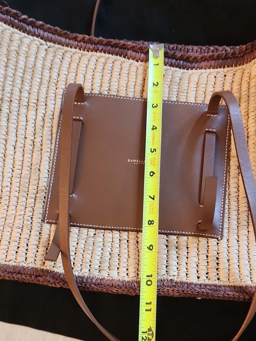 DeMellier Capri Raffia Bag - Picture 8 of 11
